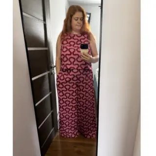 Viscoză STRETCH Abstract pink