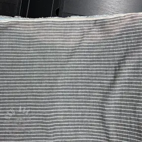 Mușelină YARN DYED Stripes grey 2nd class