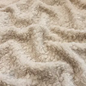 Stofă palton TEDDY BOUCLÉ beige