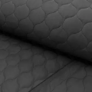 Material textil matlasat Round black