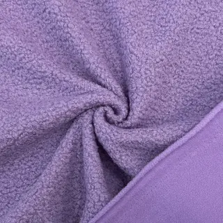 Fleece TEDDY DOUBLE SIDED lilac