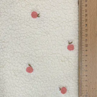 Stofă palton TEDDY JACQUARD EMBROIDERY Patches