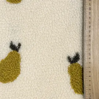 Stofă palton TEDDY JACQUARD Pears old lime