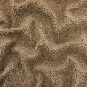 Stofă palton TEDDY soft taupe
