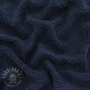 Stofă palton TEDDY navy