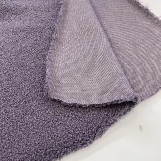 Stofă palton TEDDY purple