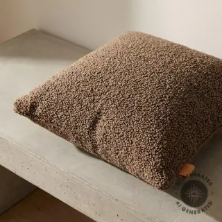 Stofă palton TEDDY taupe