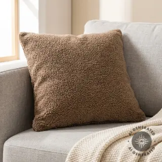Stofă palton TEDDY soft taupe