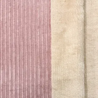 Catifea raiată Cofur fleece rose