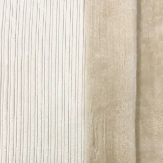 Catifea raiată Cofur fleece off white
