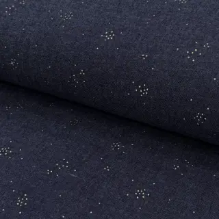 Țesătură din bumbac JEANS Glitter small dots
