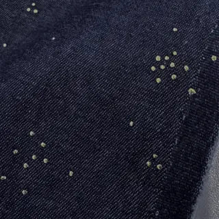 Țesătură din bumbac JEANS Glitter small dots
