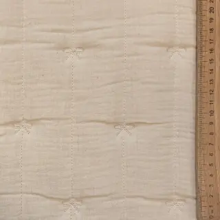 Mușelină STEPPED Bows natural