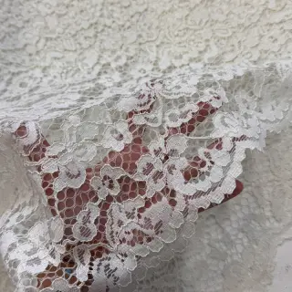 Dantelă Scallop off white