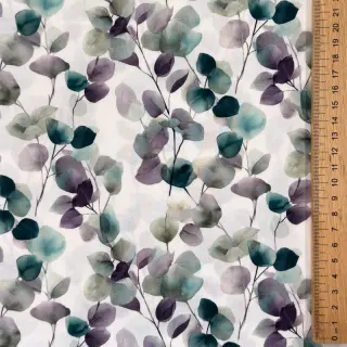 Țesătură din bumbac Eucalypt white digital print