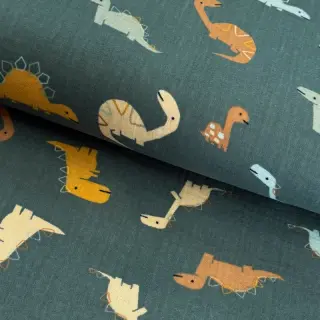 Mușelină Dinosaurus green