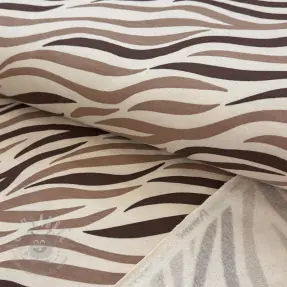 Jerse trening pieptănat Animal skin brown SIMPLY NATURAL