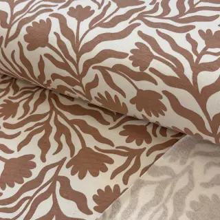 Jerse trening pieptănat Flowers caramel SIMPLY NATURAL