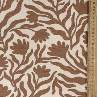 Jerse trening pieptănat Flowers caramel SIMPLY NATURAL