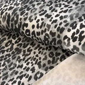 Jerse trening pieptănat Animal skin grey digital print