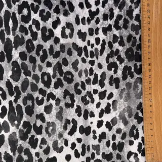 Jerse trening pieptănat Animal skin grey digital print