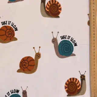 Jerse trening pieptănat Snails off white digital print
