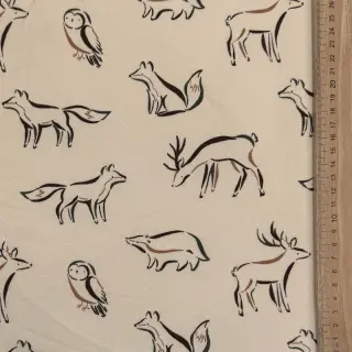 Jerse trening pieptănat SOFT Forest animals SIMPLY NATURAL