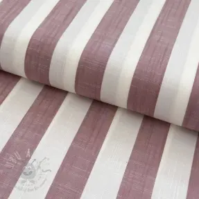Viscoză YARN DYED Stripes BIG blush