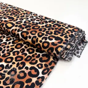 Viscoză RADIANCE Panthera brown digital print