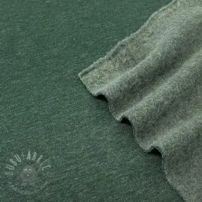 Jerse trening pieptănat JOGGING dark green melange