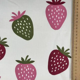 Jerse trening pieptănat JOGGING Strawberries ecru