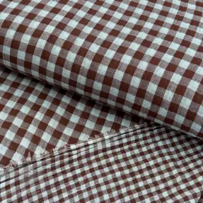 Mușelină YARN DYED Stripes and checks design E
