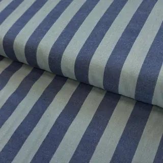 Țesătură din bumbac YARN DYED NOVA Stripe blue green