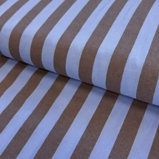 Țesătură din bumbac YARN DYED NOVA Stripe blue brown