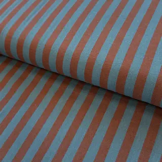 Țesătură din bumbac YARN DYED BIG Stripes brown