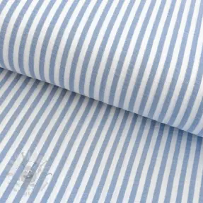 Mușelină YARN DYED Summer stripe blue