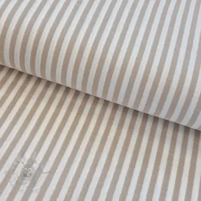 Mușelină YARN DYED Summer stripe beige