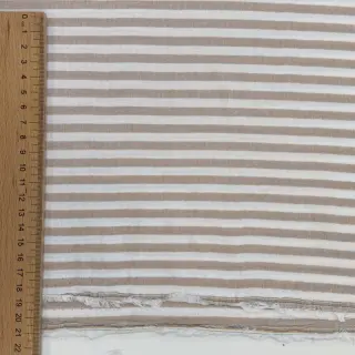 Mușelină YARN DYED Summer stripe beige