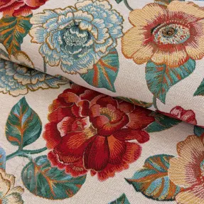 Țesătură decorativă jacquard Ashley blanc