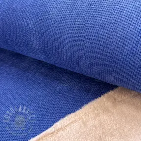 Catifea raiată STRUCTURE blue