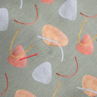 Tricot Shapes sage digital print 2nd class