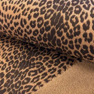 Stofă palton TEDDY SUEDE Panther LEO light brown