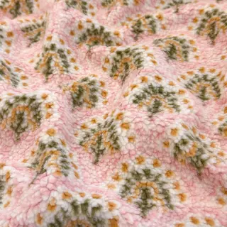 Stofă palton TEDDY JACQUARD Pretty mix design A