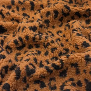 Stofă palton TEDDY Panther love brown