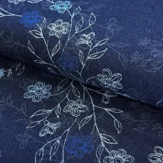JEANS EMBROIDERY Jacquard Floralia