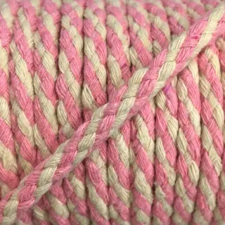 Șnur din bumbac 5 mm light pink ecru