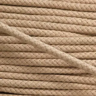 Șnur din bumbac 8 mm beige