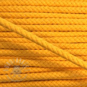 Șnur din bumbac 8 mm yellow