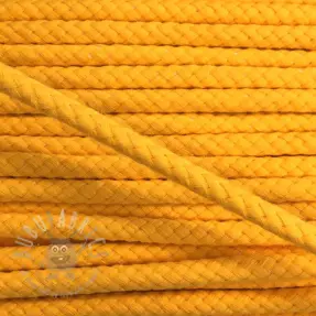 Șnur din bumbac 8 mm yellow