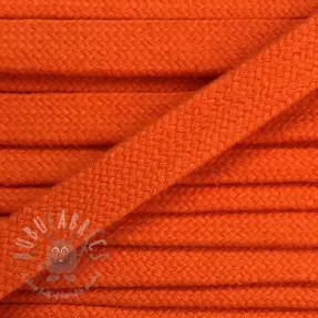 Șnur plat din bumbac 13 mm orange